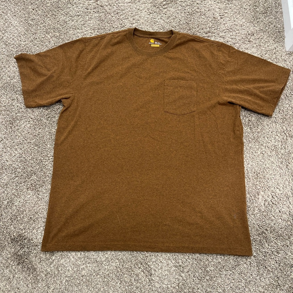 Carhartt short sleeve pocket shirt original fit mens size 2XL Tall